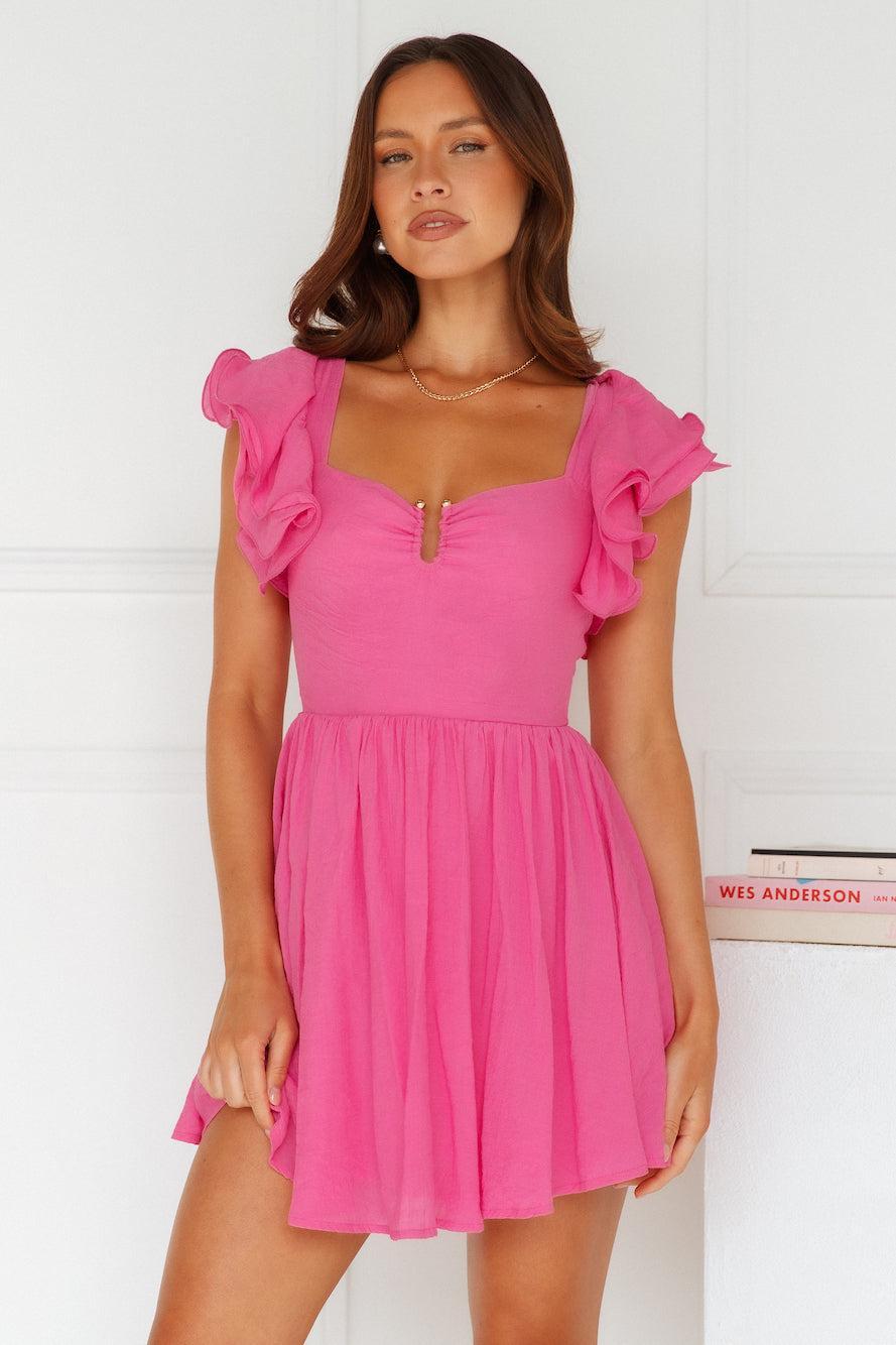 Provence De France Mini Dress Pink Product Image