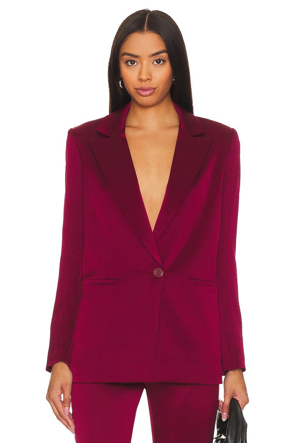 Denny Notch Collar Bf Blazer Product Image