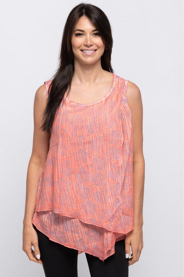 Sleeveless flowy blouse Product Image