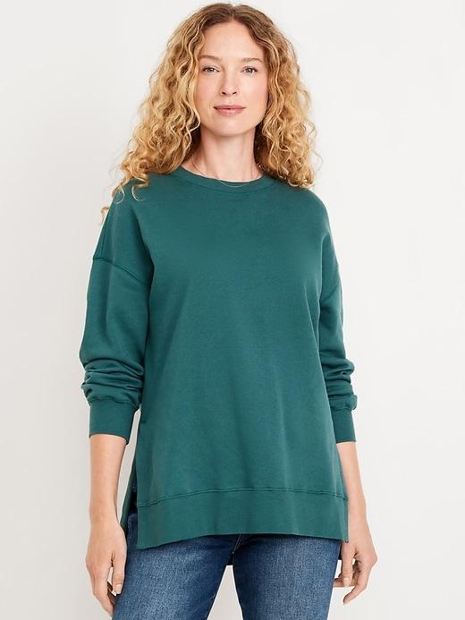 SoComfy Relaxed Tunic Sweatshirt Product Image