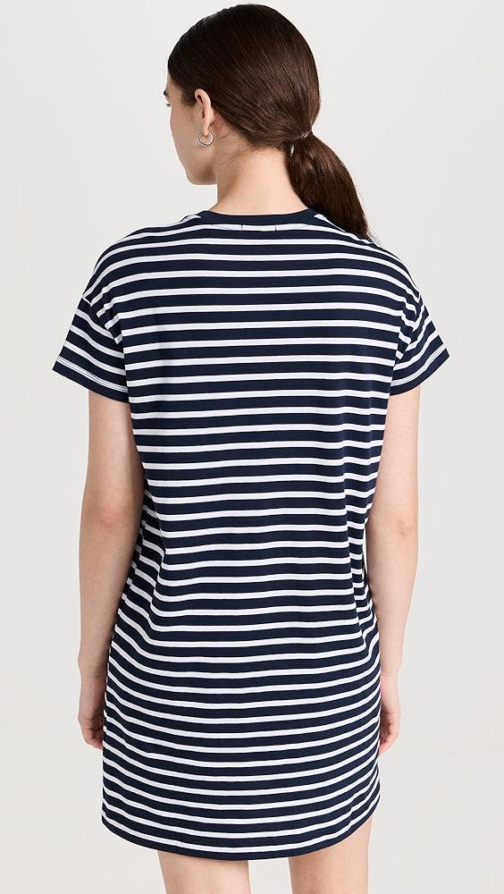 ATM Anthony Thomas Melillo Classic Jersey Stripe T-Shirt Dress | Shopbop Product Image