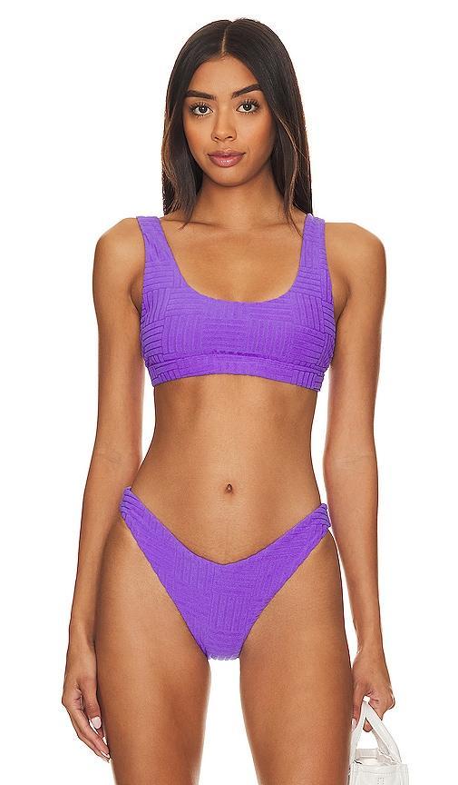 Beach Riot Peyton Ribbed Bikini Top Product Image