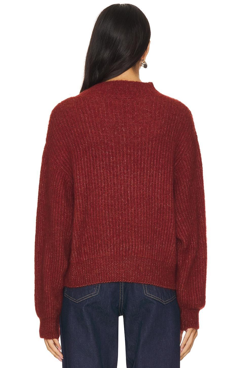 East Mock Neck Pullover American Vintage Product Image