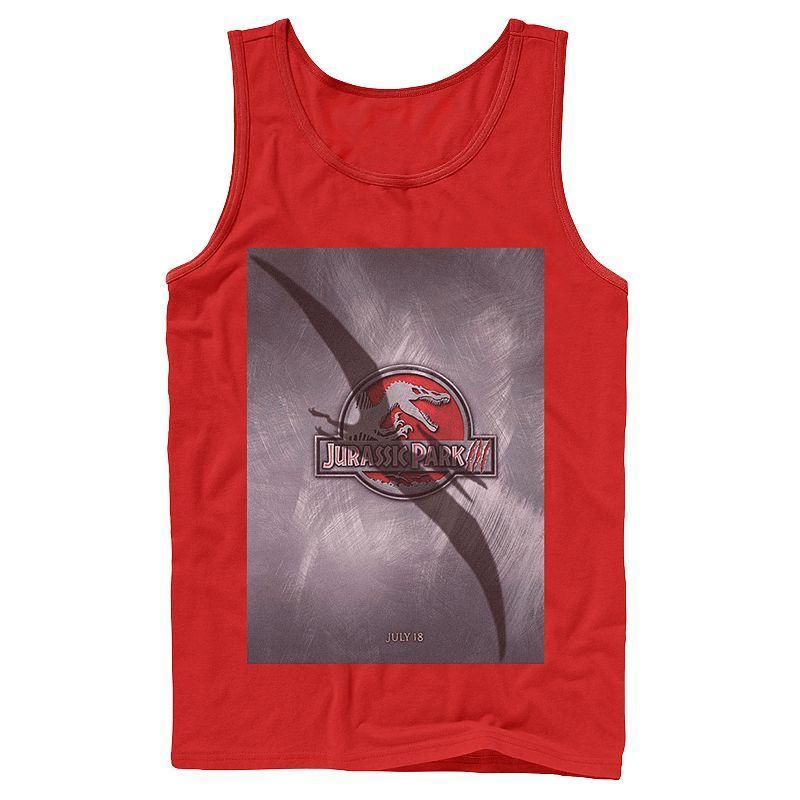 Mens Jurassic Park 3 Movie Poster Pterodactyl Tank Top Product Image