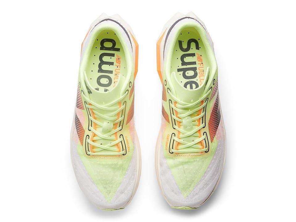 New Balance FuelCell SuperComp Elite v4 Bleached Lime Glo) Men's Shoes Product Image