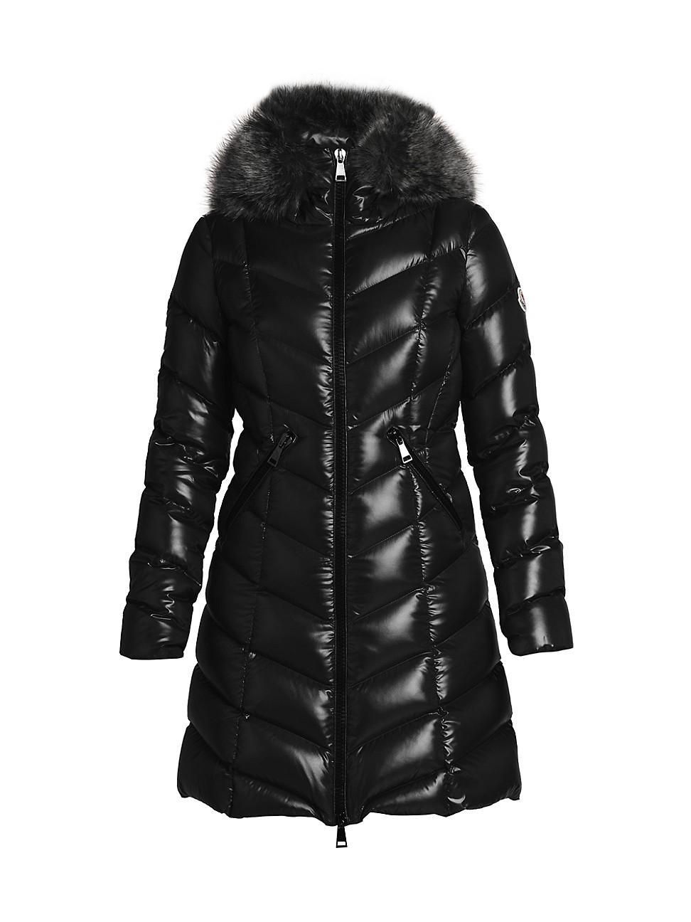 Womens Fulmarre Faux Fur-Trim Jacket Product Image