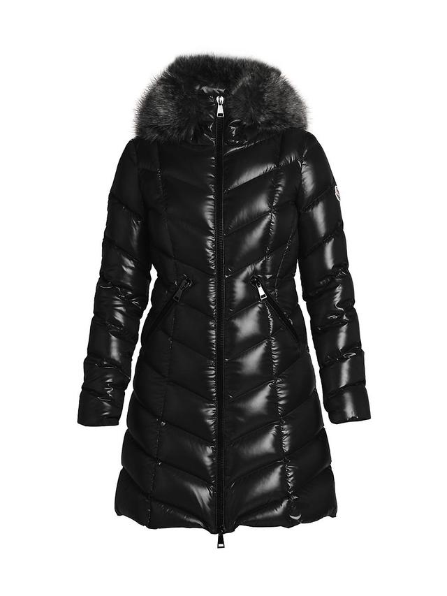 Womens Fulmarre Faux Fur-Trim Jacket Product Image