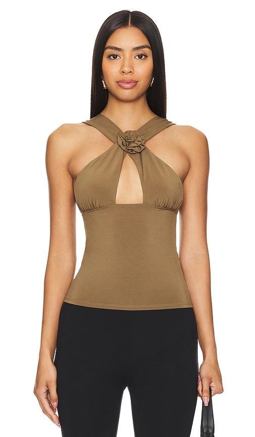 Rose Halter Top Product Image