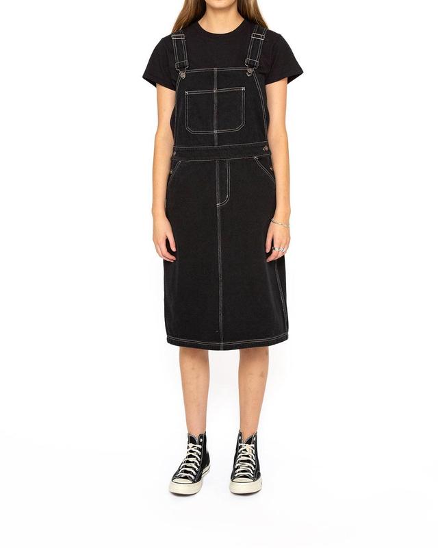 Overall Dress (Relaxed Fit) - Black Product Image