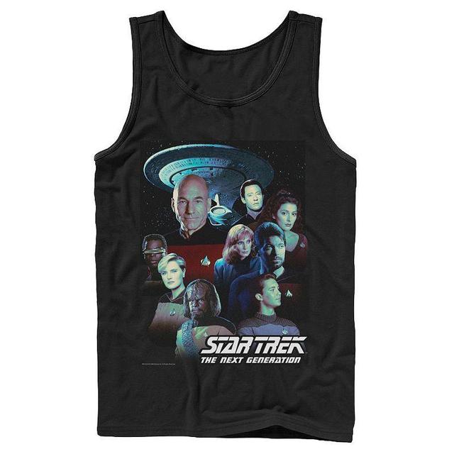 Mens Star Trek Next Generation Crew Portraits Tank Top Product Image