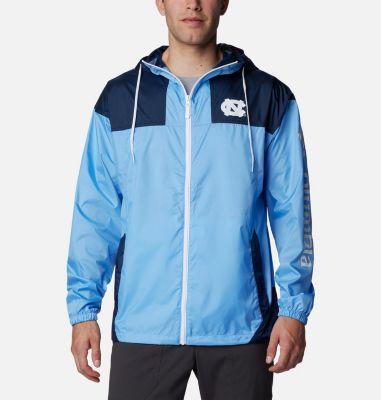 Columbia Men's Collegiate Flash Challenger Windbreaker - North Carolina- Product Image