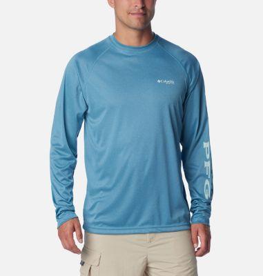 Columbia Men's PFG Terminal Tackle Heather Long Sleeve Shirt- Product Image