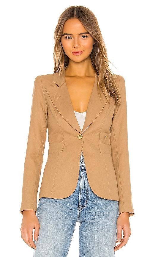 Womens Duchess Single-Breasted Wool Blazer Product Image