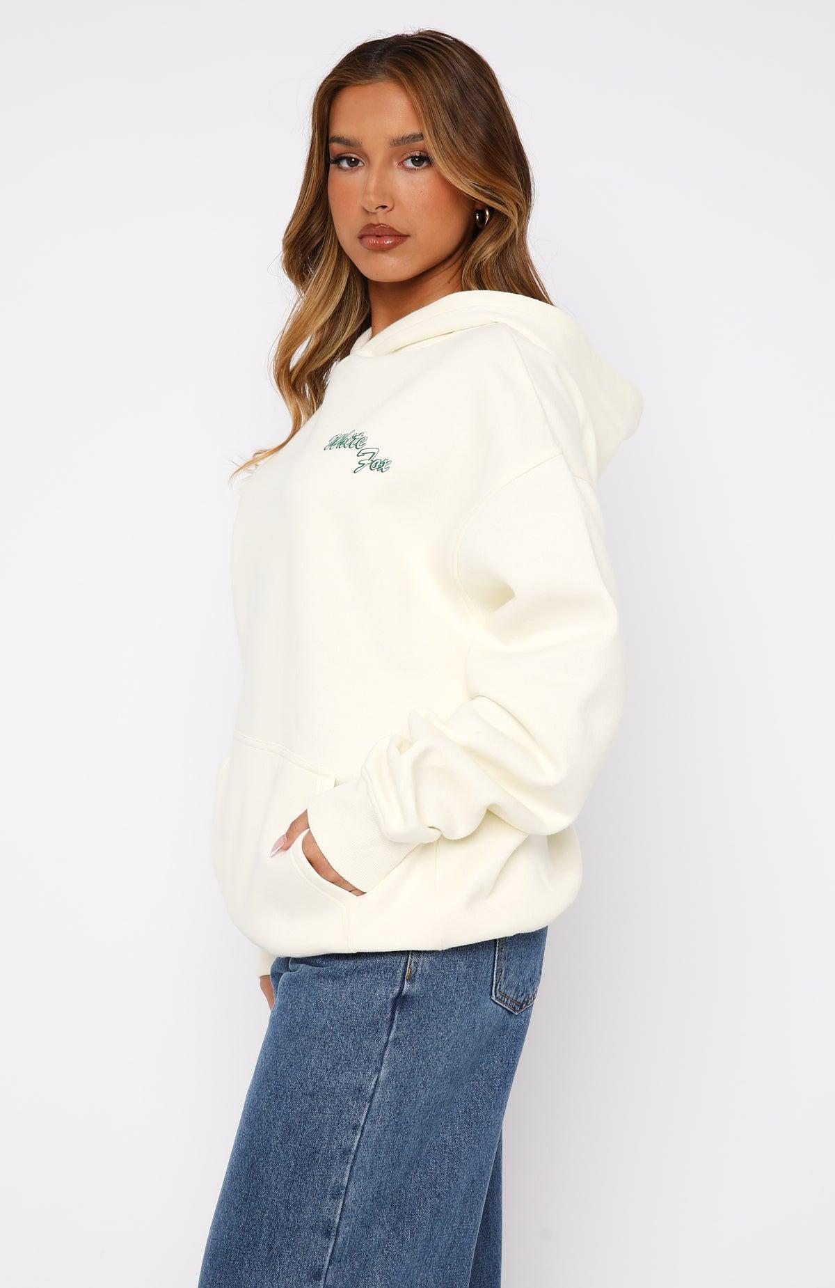 Self Love Always Oversized Hoodie Cream Product Image