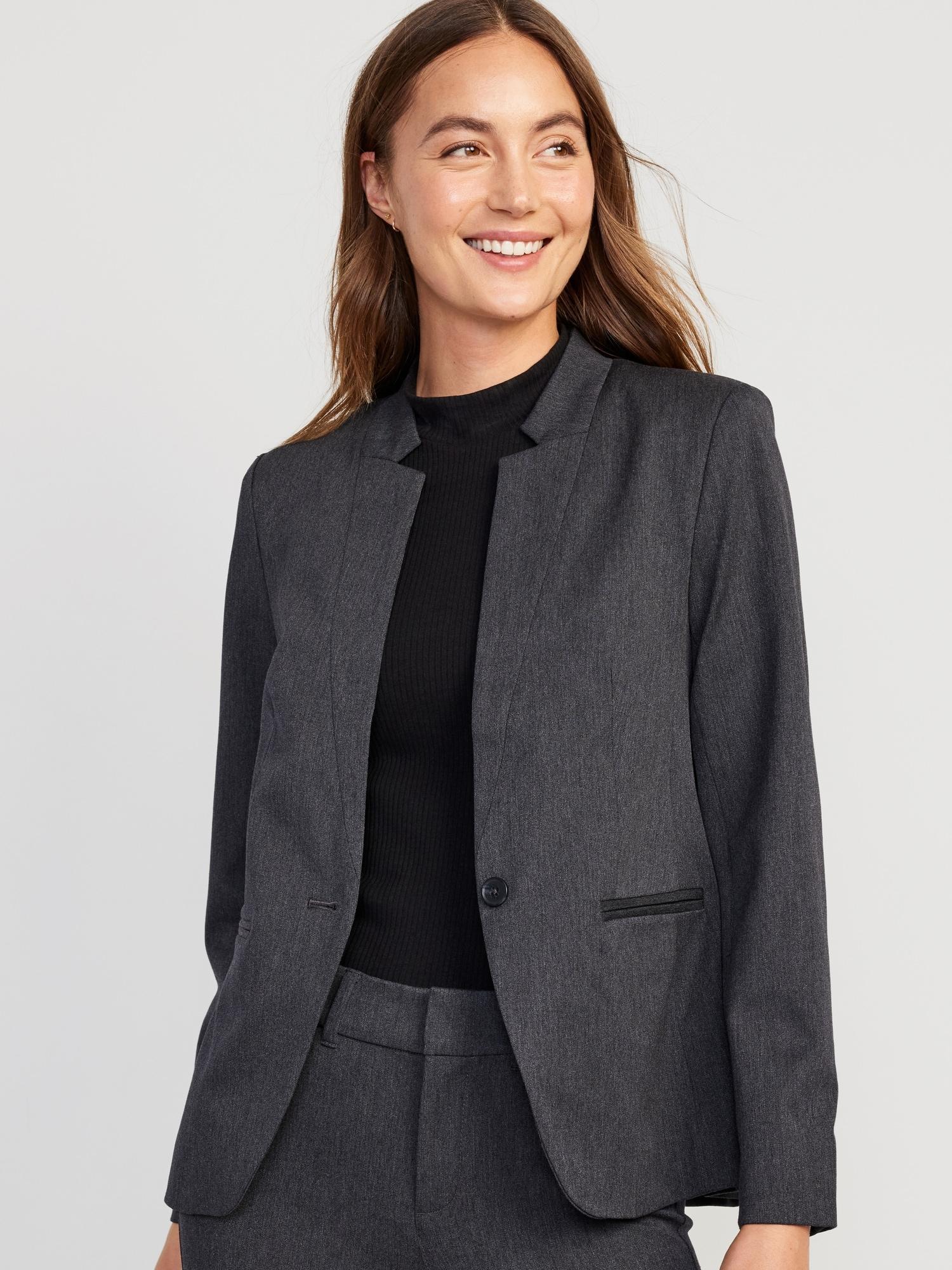 Heathered Twill Pixie Blazer for Women Product Image