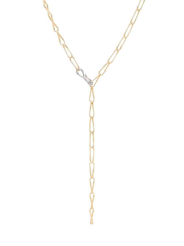 Womens Marrakech Onde Two-Tone 18K Gold & 0.5 TCW Diamond Chain Necklace Product Image