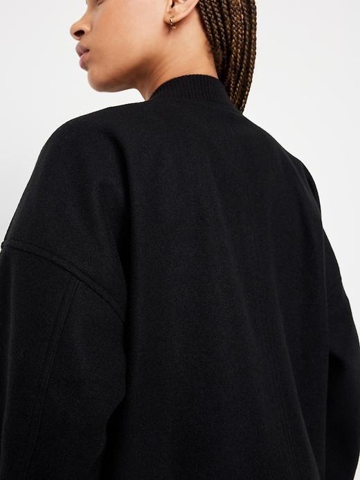 Oversized Bomber Jacket Product Image