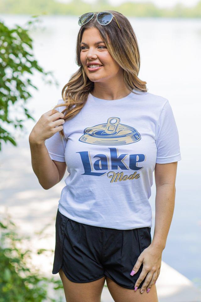 White Lake Mode Graphic Tee Product Image