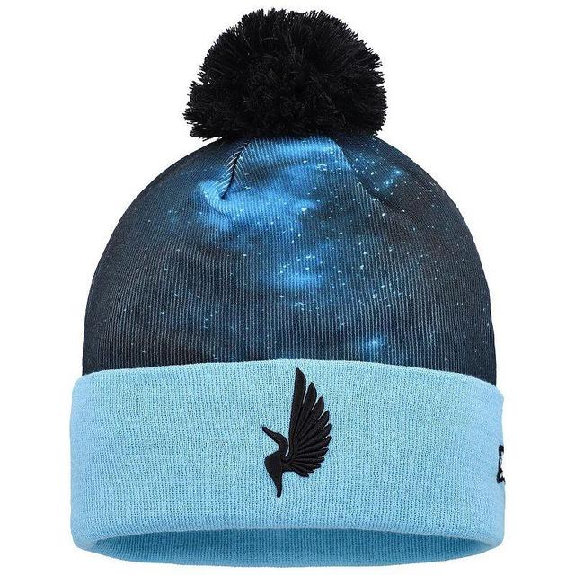 Mens New Era Black Minnesota United FC Jersey Hook Cuff Knit Hat with Pom Product Image