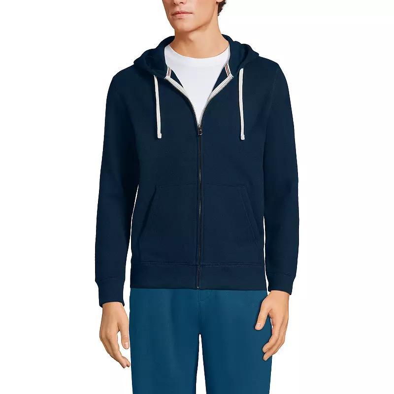 Mens Lands End Serious Sweats Long Sleeve Full Zip Hoodie Product Image