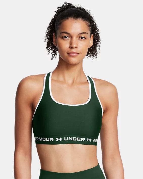 Womens Armour Mid Crossback Sports Bra Product Image