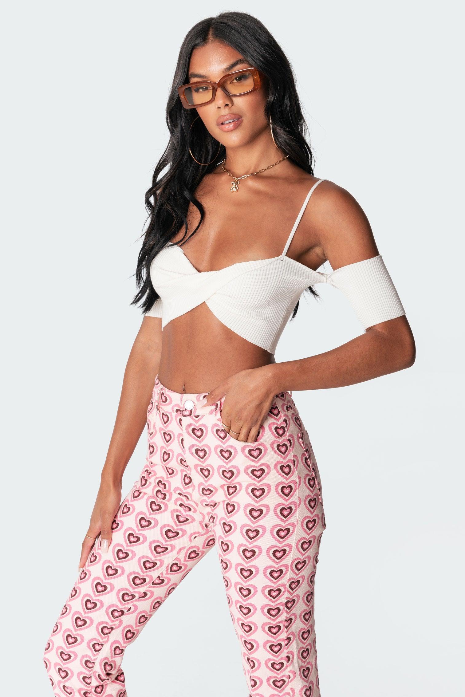 Ria Knitted Crop Top Product Image