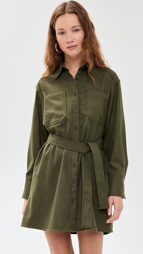 La Ligne Wool Shirt Dress | Shopbop Product Image