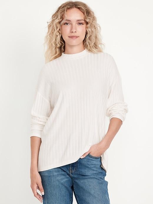 Cozy Mock-Neck Tunic Product Image