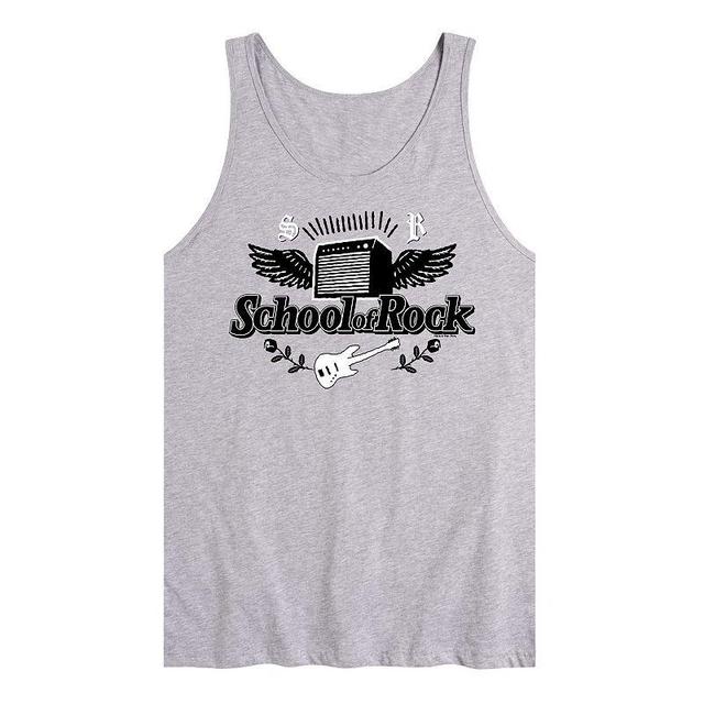 Mens School Of Rock Logo Tank Top Product Image