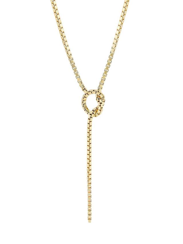 Womens Rima 14K-Gold-Plated Lariat Necklace Product Image