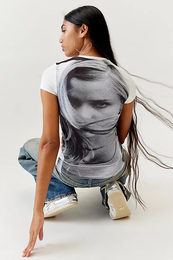 Basic Pleasure Mode Sofia Baby Tee Womens at Urban Outfitters Product Image