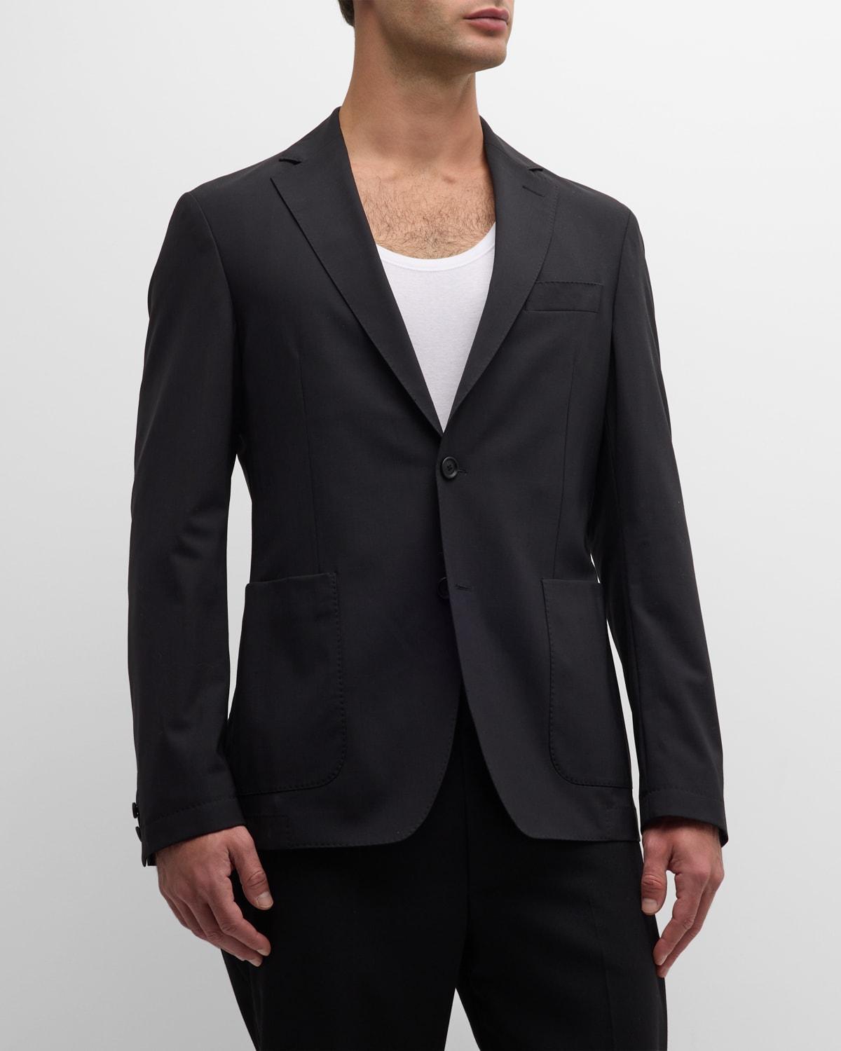 Mens Performance Tech Wool Two-Button Sport Coat Product Image