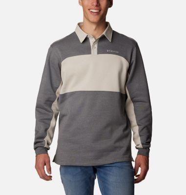 Columbia Men's Columbia Trek Long Sleeve Rugby Shirt- Product Image