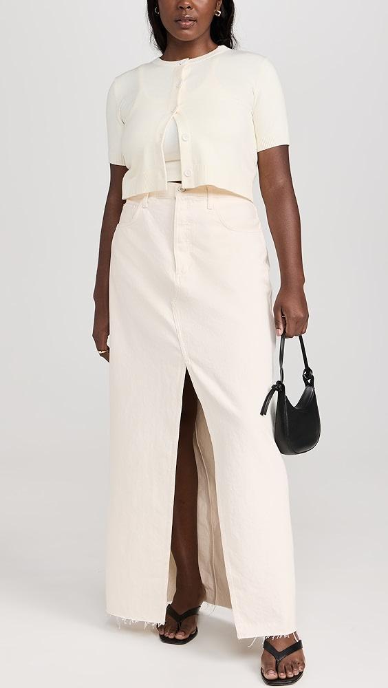 Favorite Daughter The Sadie High Rise Maxi A Line Skirt | Shopbop Product Image