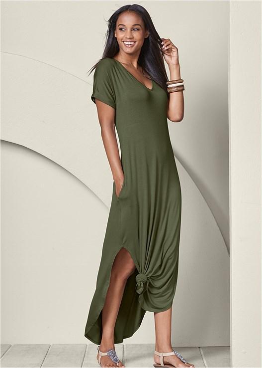 Casual T-Shirt Maxi Dress Product Image