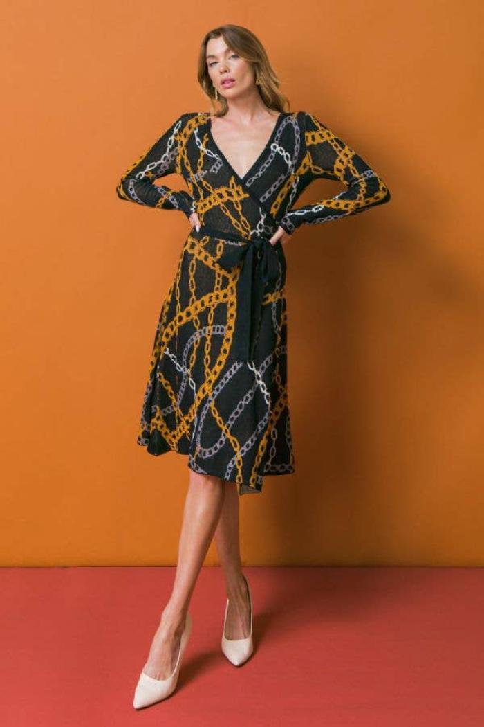 Jacquard Knit Midi Sweater Dress Product Image