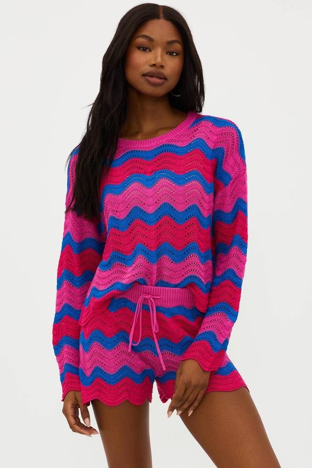 Beach Sweater Orchid Wave Product Image