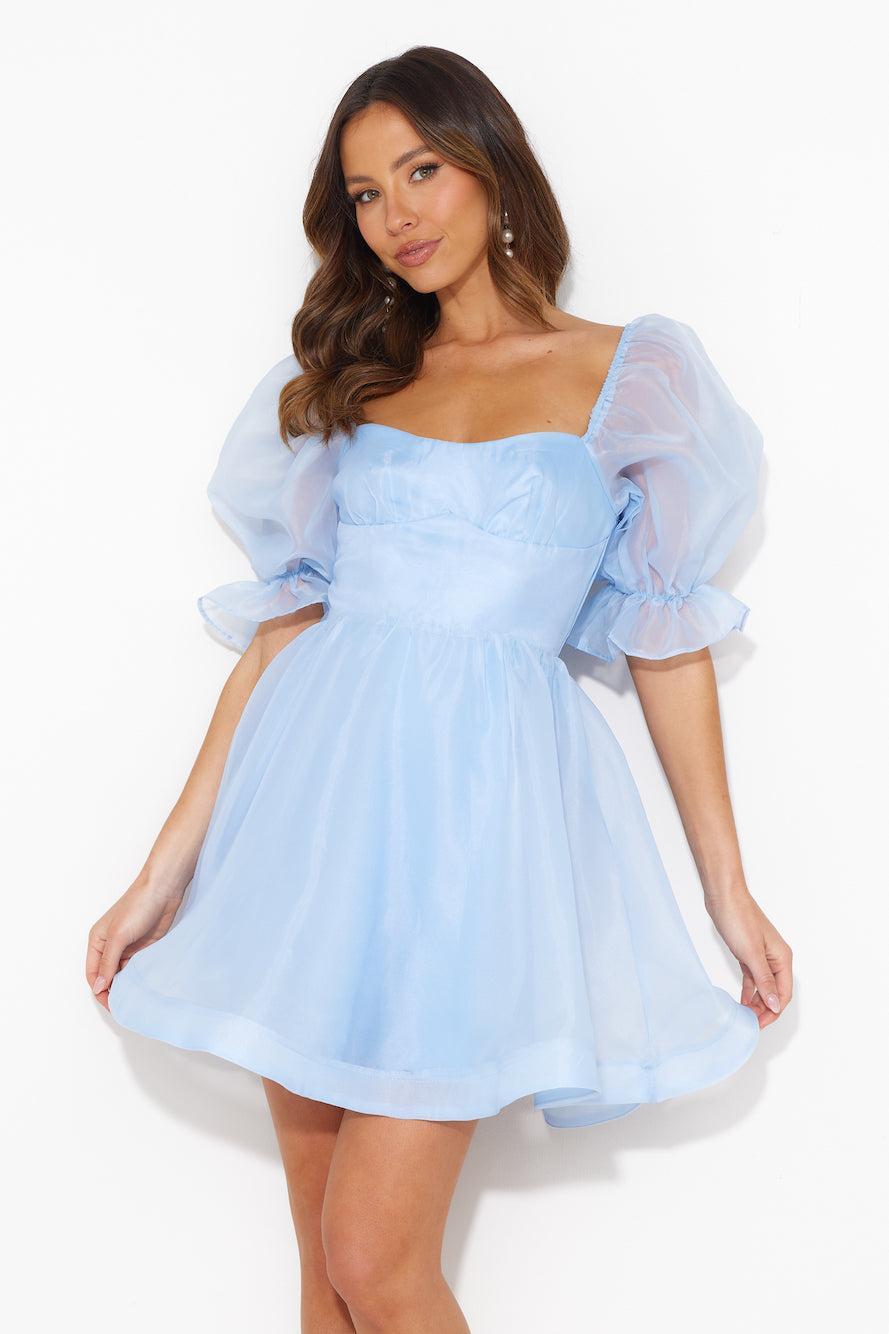 Be A Princess Mini Dress Blue product image