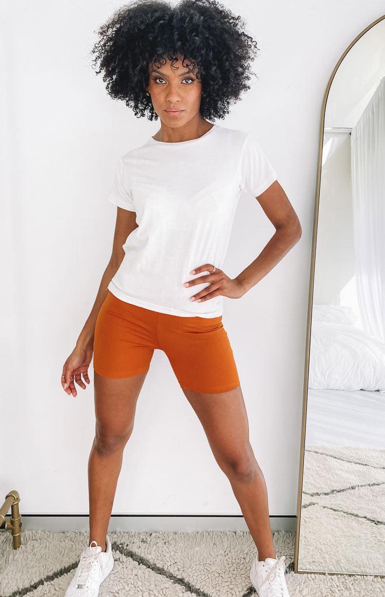 Wellness Shorts Tan Product Image