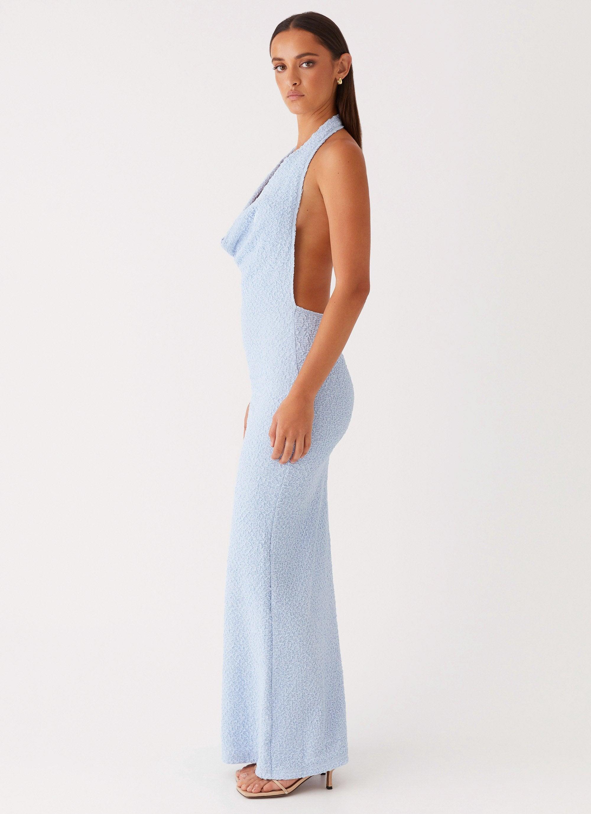 Anella Maxi Dress - Blue Product Image