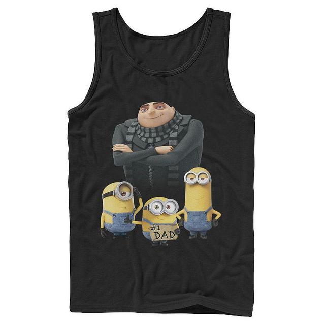 Mens Despicable Me Minions Count Dracula Portrait Tank Top Product Image