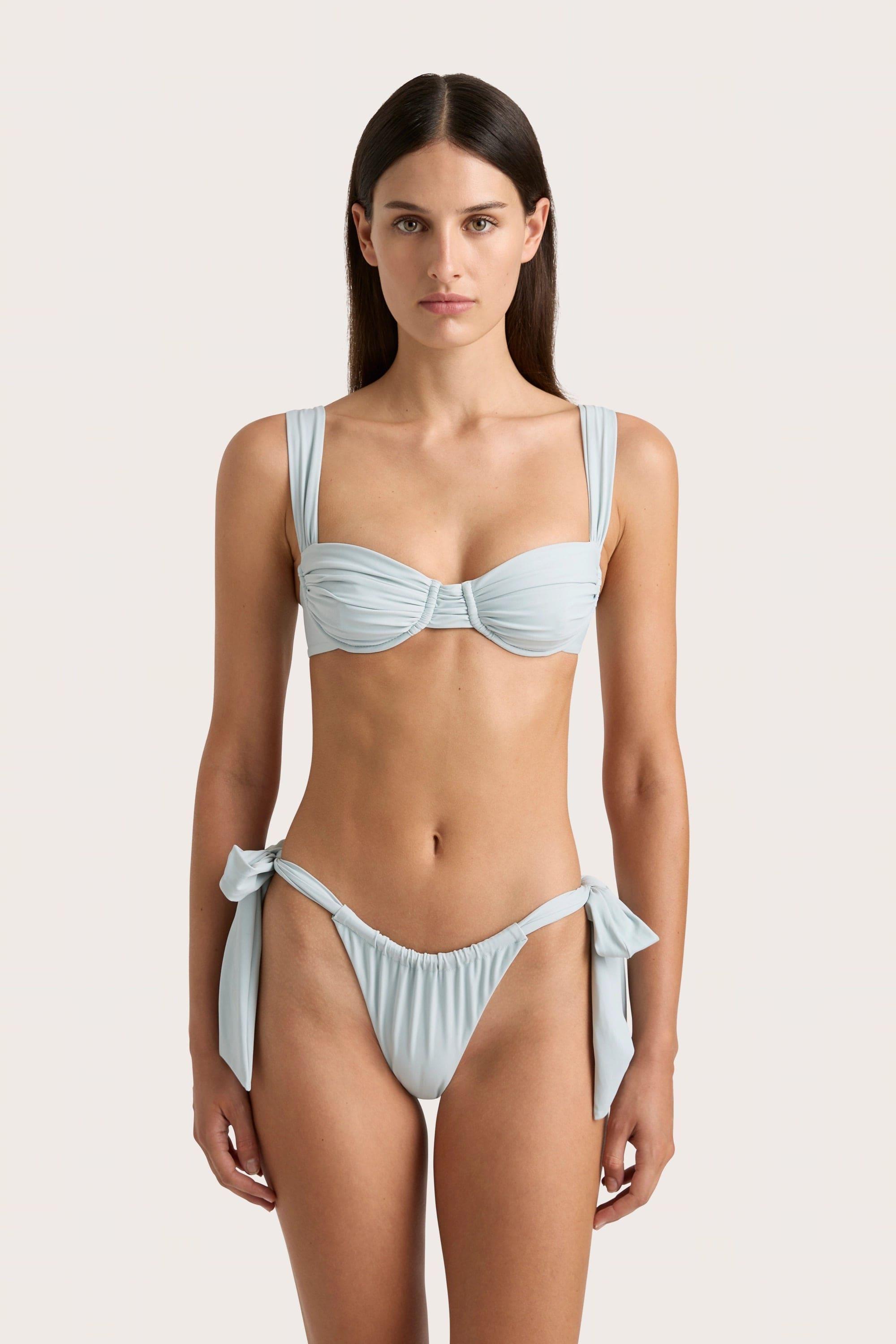 Costa Bikini Bottoms Sky Blue Product Image