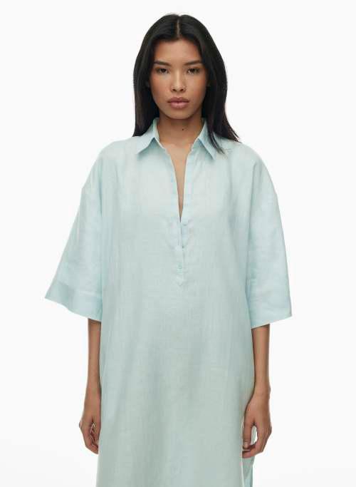 monaco linen dress Product Image