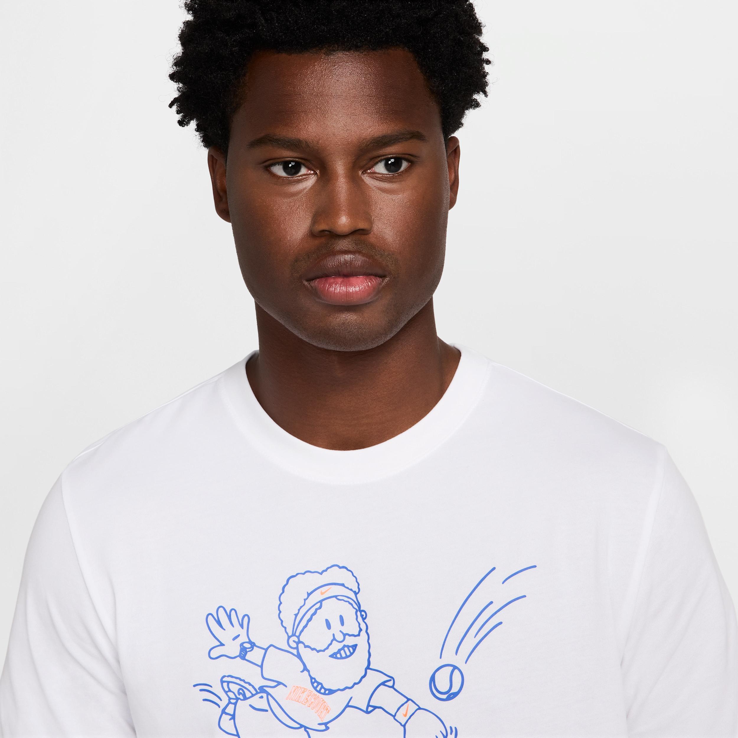 NikeCourt Men's Dri-FIT Tennis T-Shirt Product Image