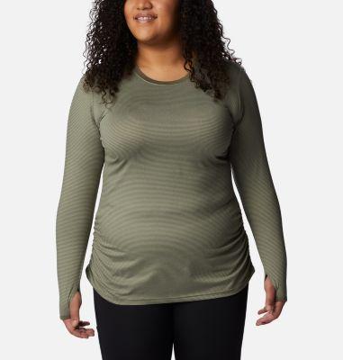 Columbia Women's Leslie Falls Long Sleeve Shirt - Plus Size- Product Image