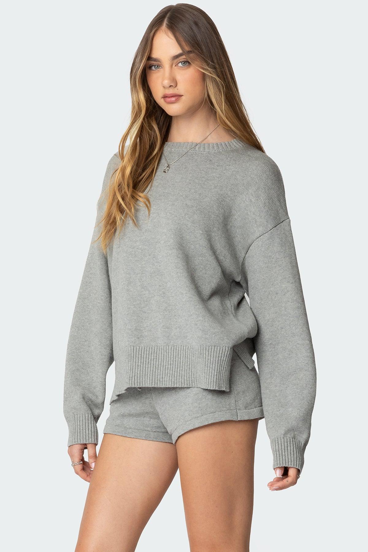 Riley Oversized Knit Sweater Product Image