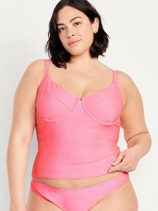 Underwire Tankini Swim Top Product Image