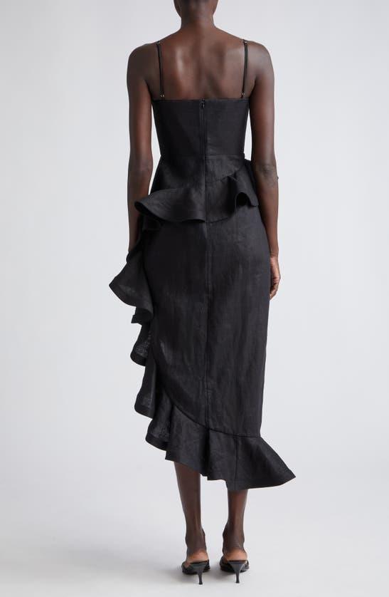 Harmony Tango Midi Dress In Black Product Image