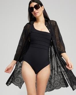 Shirt Dress Swim Coverup Product Image