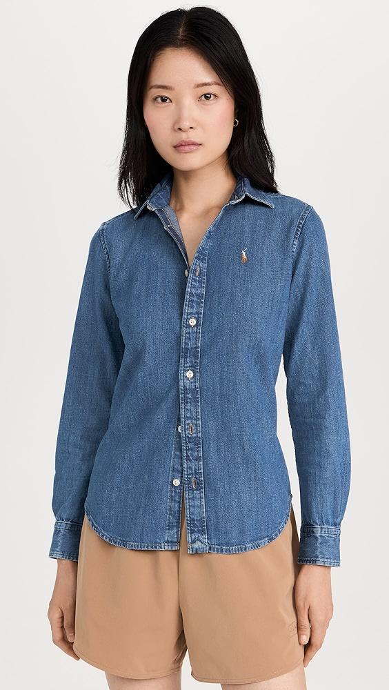 Polo Ralph Lauren Denim Long Sleeve Button Down | Shopbop Product Image